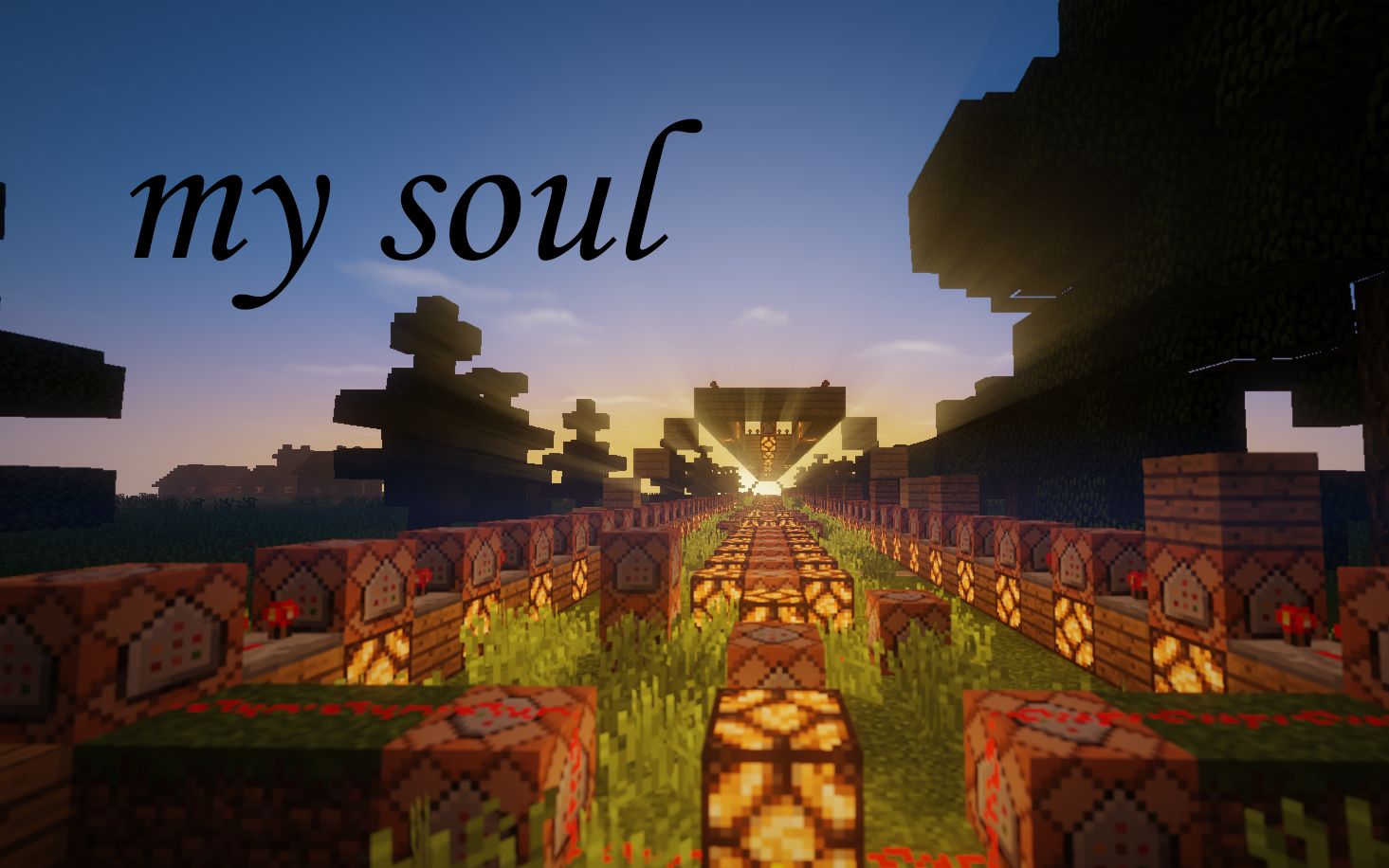 [图]【My soul】怎么在Minecraft中演奏一首《忧伤还是快乐》--首次尝试打击乐