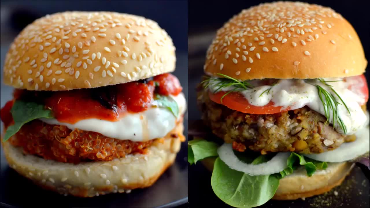 6款素食汉堡