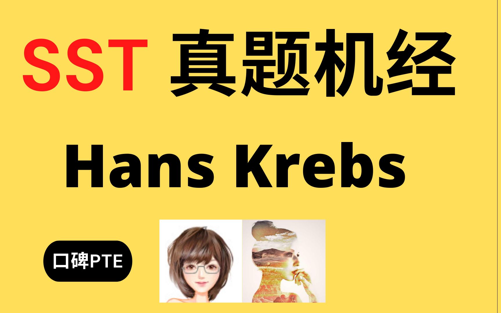 SST 13011Y Hans Krebs 汉斯.克雷布斯哔哩哔哩bilibili