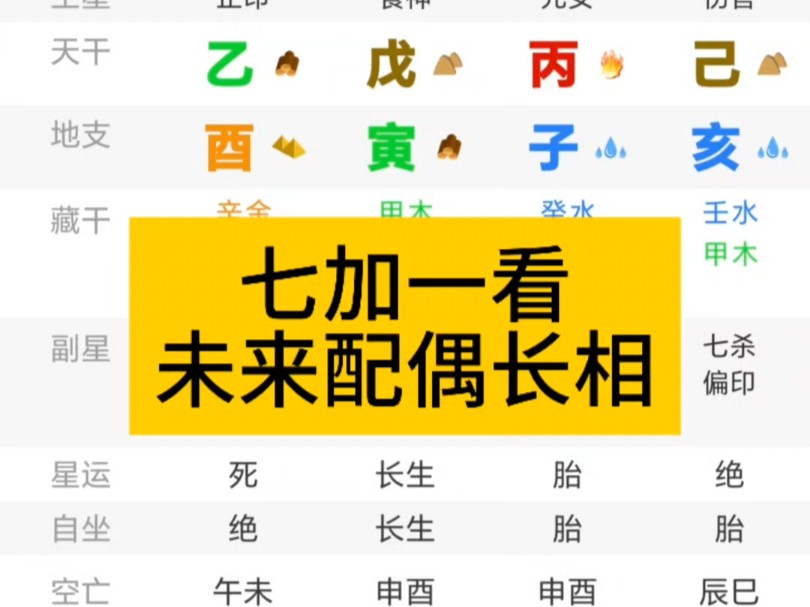 八字看未来配偶长相哔哩哔哩bilibili