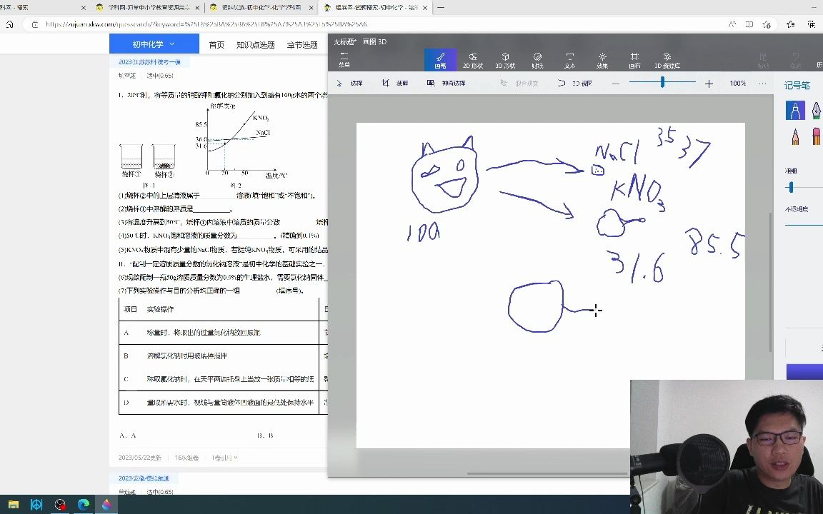 怎么理解化学题里的降温结晶和蒸发结晶哔哩哔哩bilibili