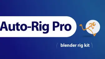 Download Video: iBlender双语版插件 Auto-Rig Pro 3.72.38 一键绑骨自动绑定 arp 最新中文汉化版 4.2 Blender教程