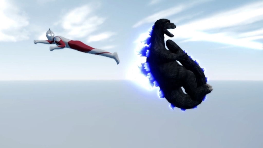 【哥斯拉&奥特曼/mmd/娱乐向】新奥特曼:我是不是在做梦?