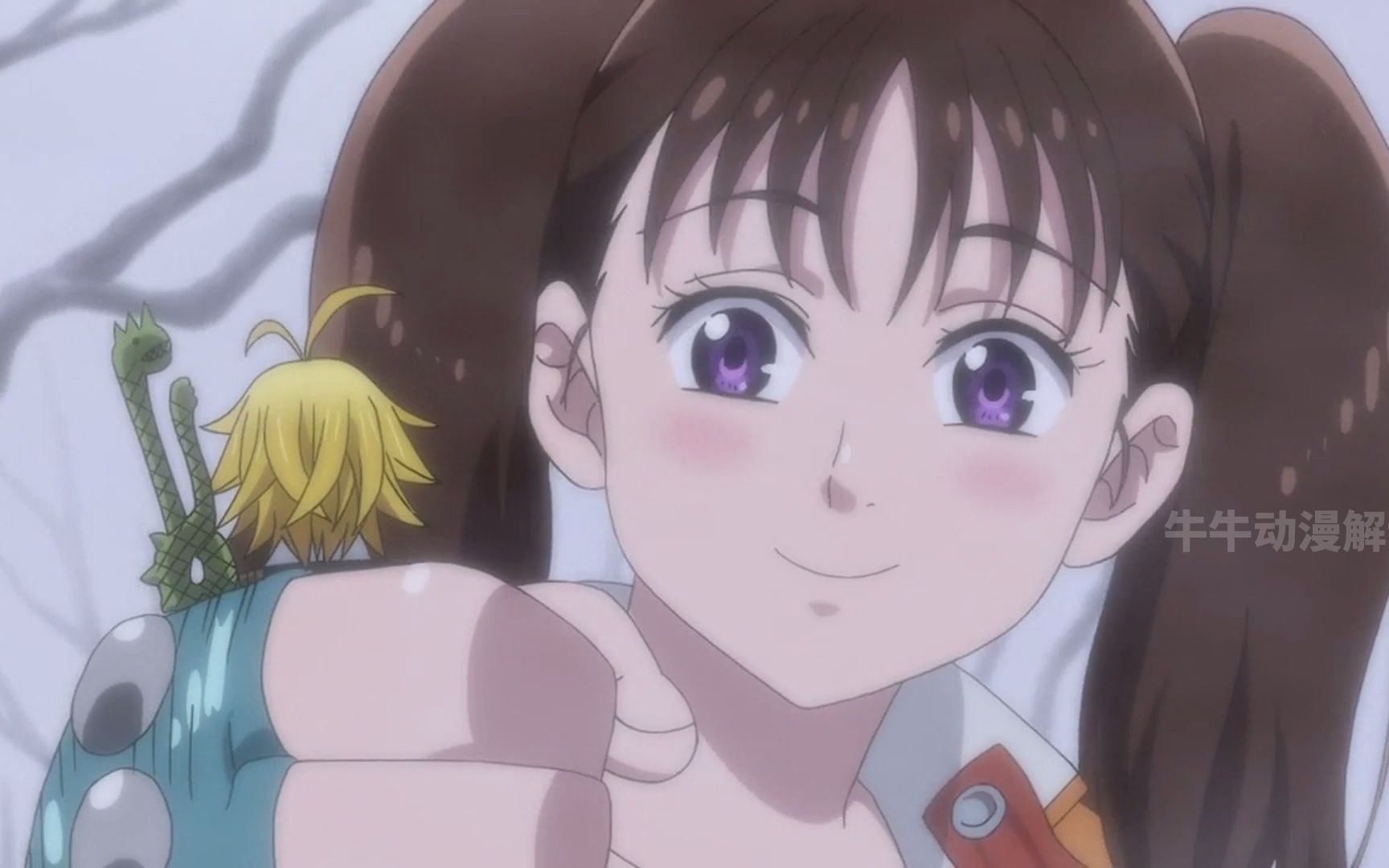 七大罪中的嫉妒之罪黛安登场