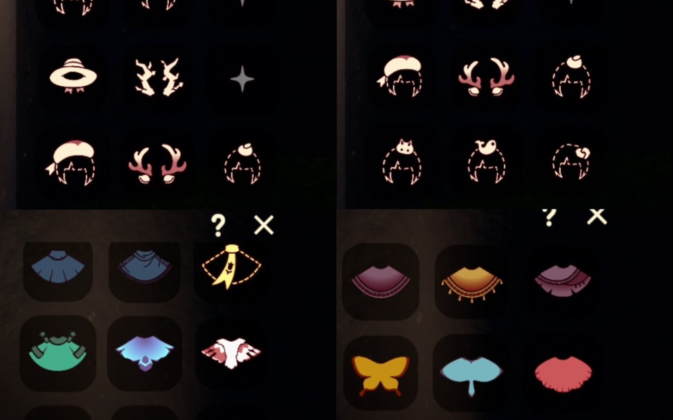 【光遇出号】耳坠多礼包多复刻全图毕业