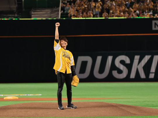 08.04】西川贵教鹰祭开球