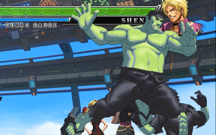 [拳皇13]大概是大门0资源最高伤?406