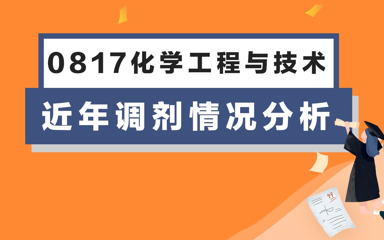 0817化学工程与技术专业近年调剂情况分析哔哩哔哩bilibili