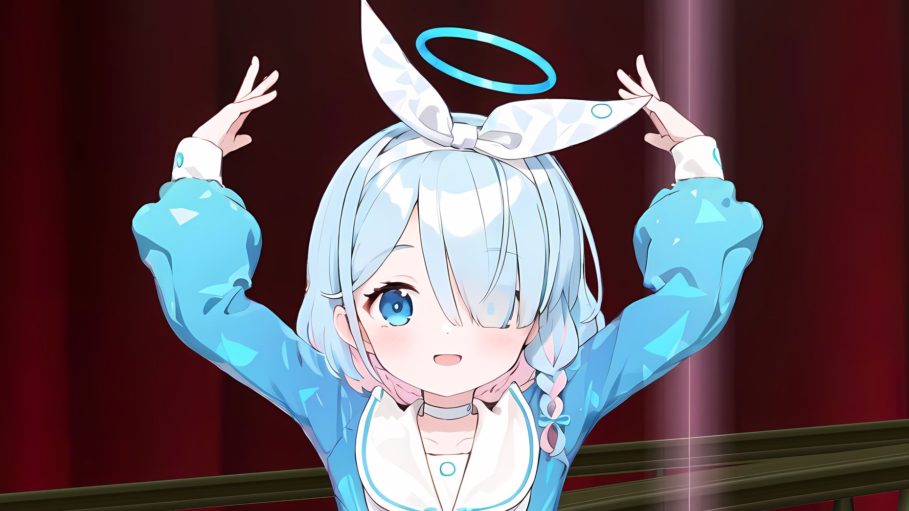 阿洛娜 - rain on me【ai动画 | mmd | 蔚蓝档案】