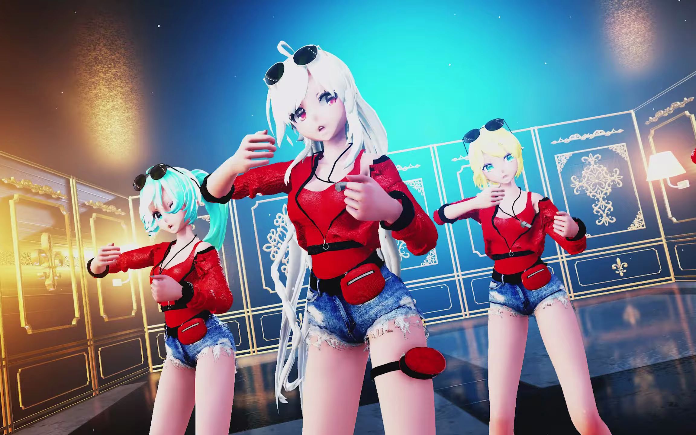 [图]【MMD】STAYC - RUN2U【搬运】