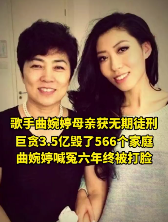 【曲婉婷】母亲贪污3.5亿毁了566个家庭被判刑 曲婉婷:我的母亲是个英雄 令人发指哔哩哔哩bilibili