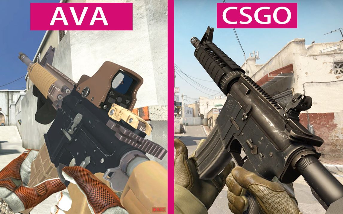 [图]CS:GO VS 战地之王 枪声＆装填对比（60fps）