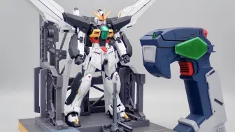 Скачать видео: MG 1/100 GX-9901-DX 高达DX &1/1操纵杆 by アッシー