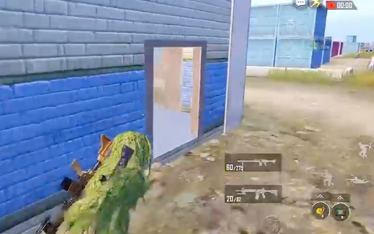 和平精英空岛集结:1决赛圈的最后一波毒圈1v2敢拼才会