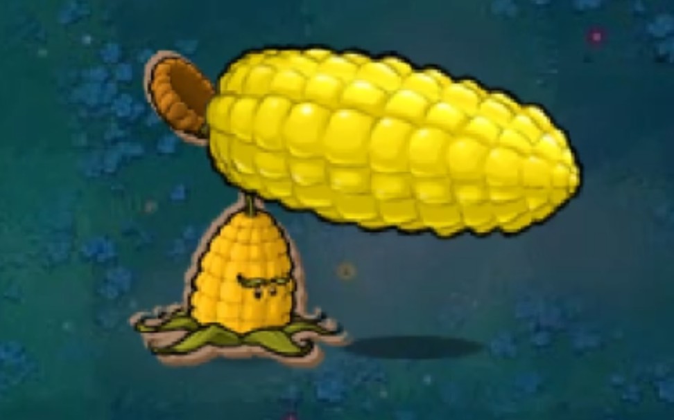 玉米投手1%概率射出加农炮两次!