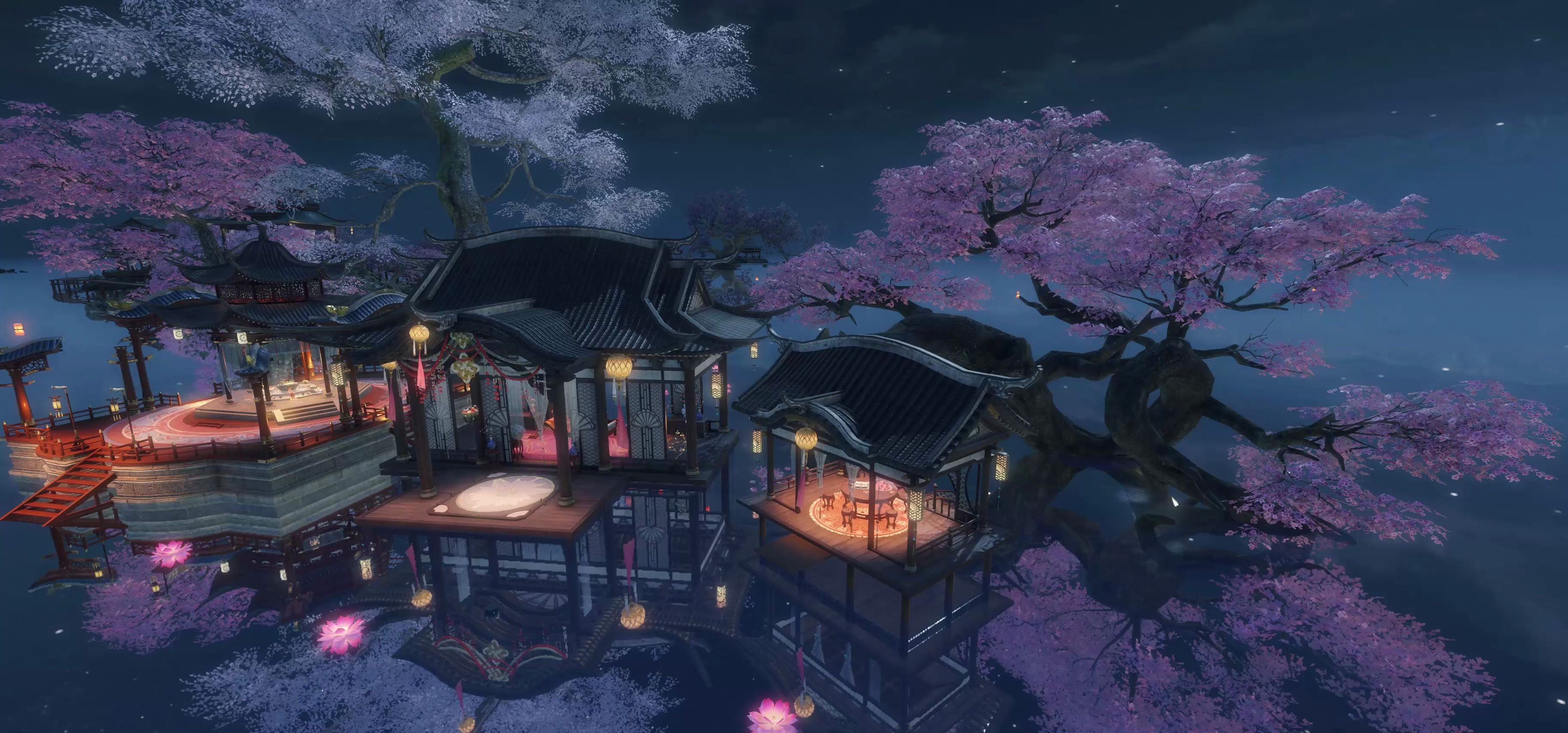 【逆水寒-大宋映画】一个简单的镜湖小景_哔哩哔哩 (゜-゜)つロ 干杯