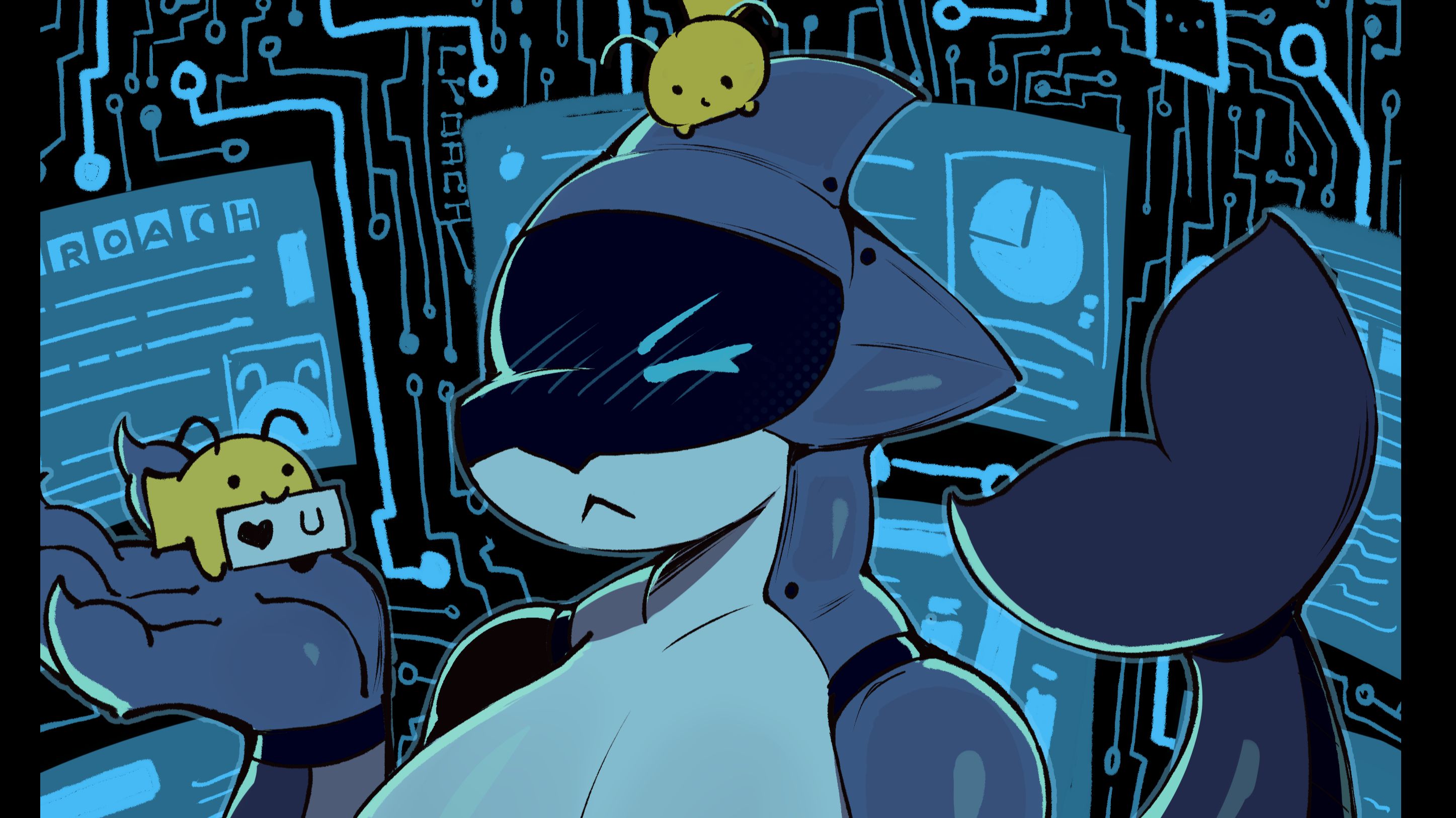 思考问题中的deepseek娘