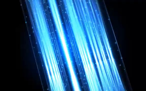 舞台背景 ▏s623 2k画质超酷炫蓝色光管光束粒子科技感动态视频特效素