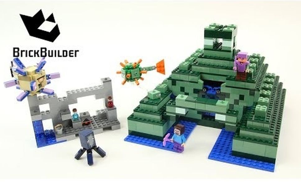 乐高我的世界21136海底神殿