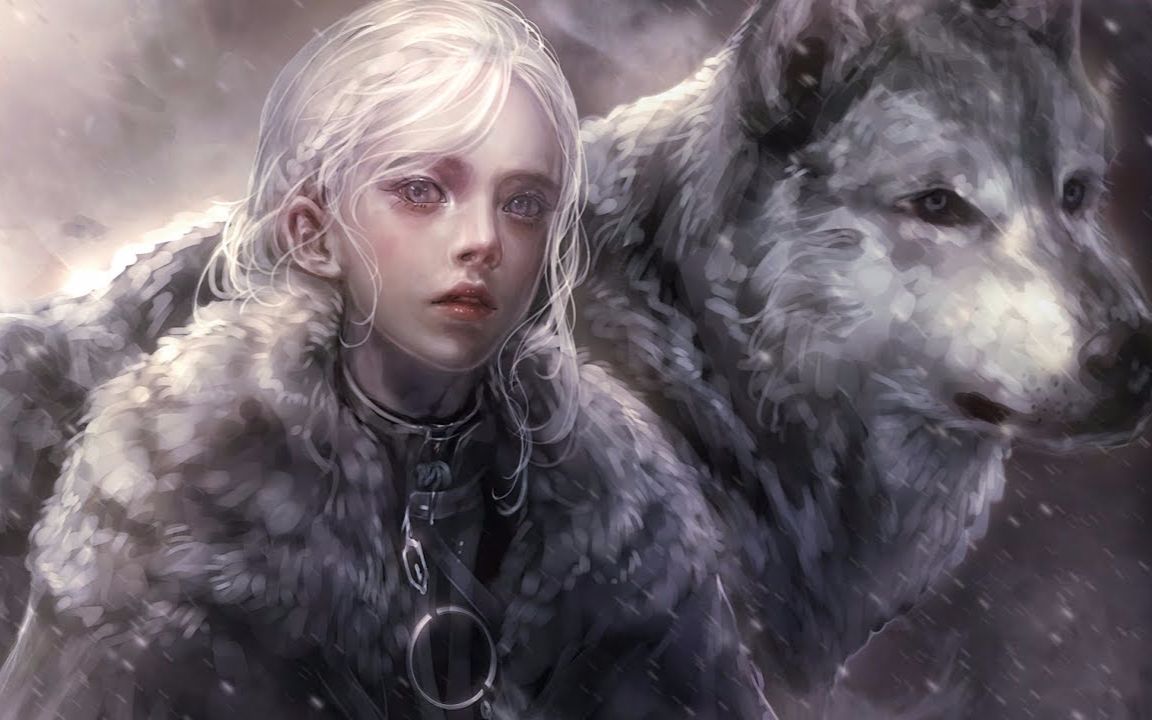 【shal.e】大触ps绘画过程 - wolves