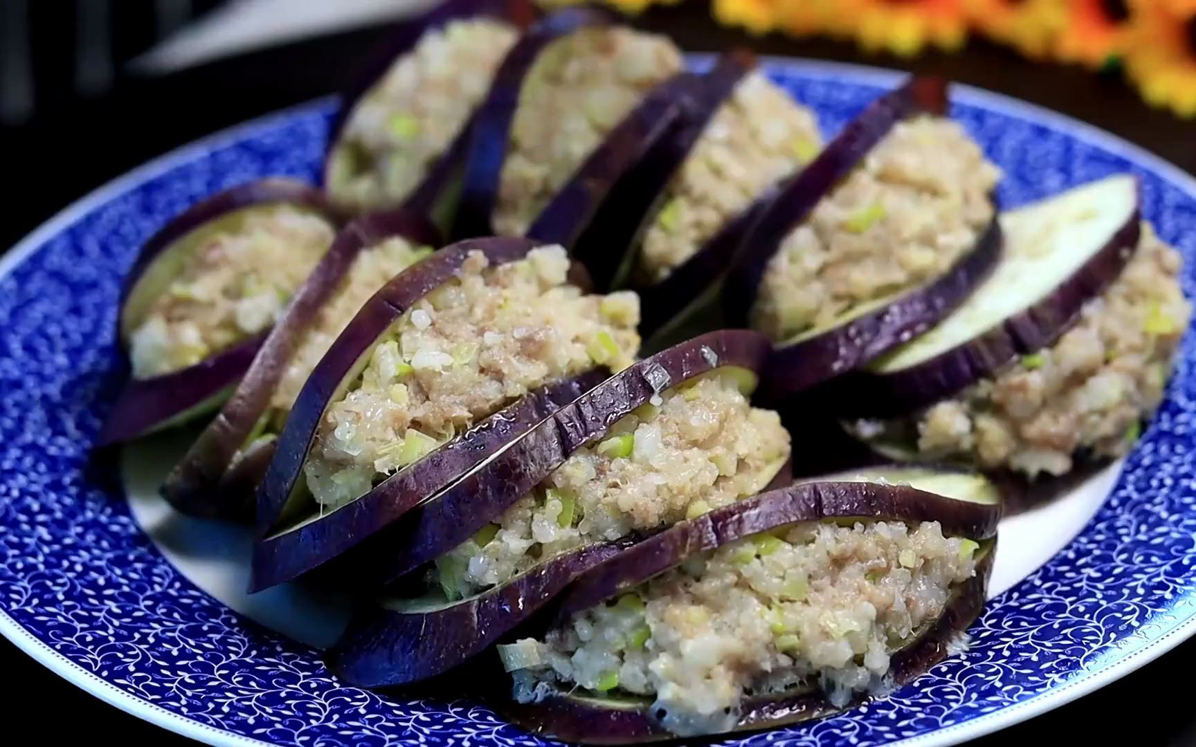 大厨教你蒸茄盒做法,比炸的还好吃,上桌孩子抢着吃