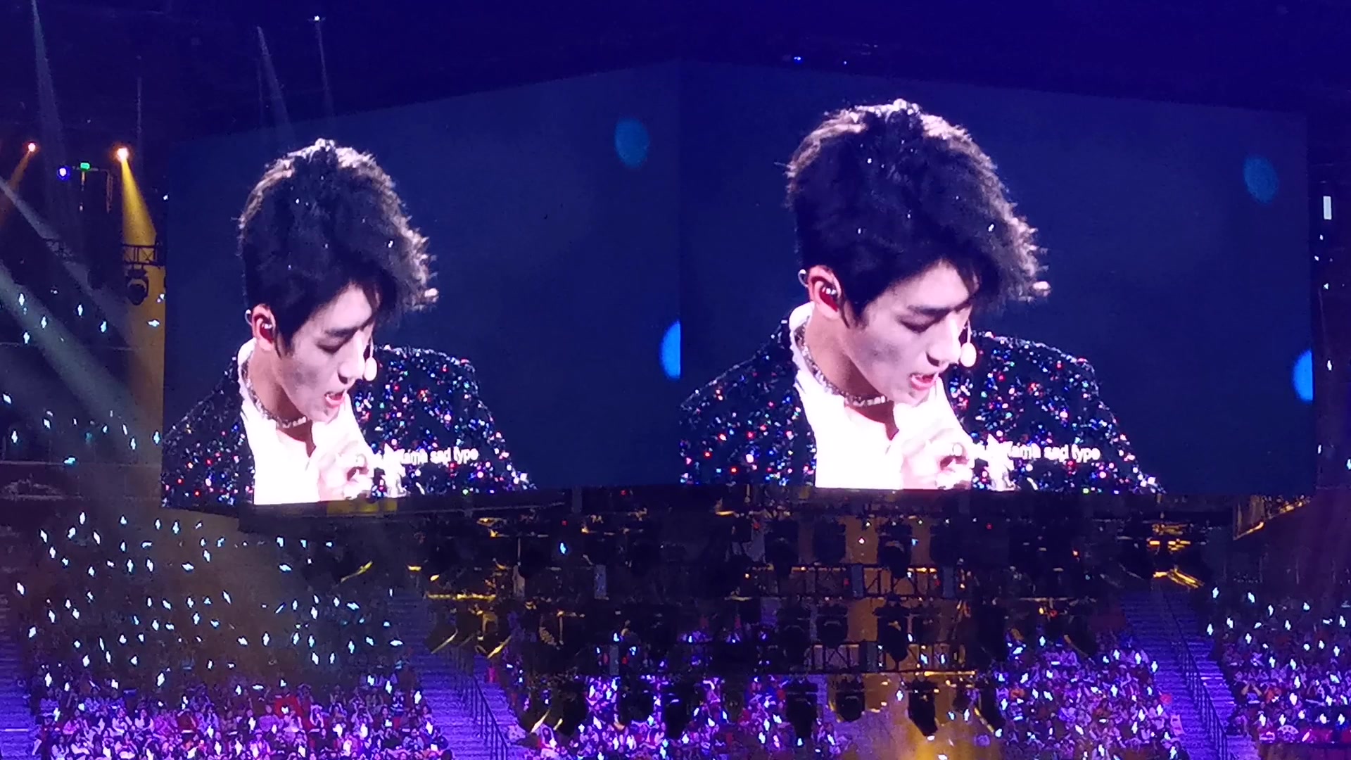 r1se重庆演唱会任豪何洛洛焉栩嘉小分队 bad guy 大屏直录
