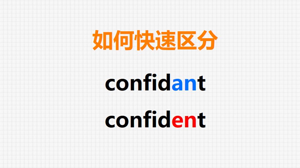 [关注单词大爆炸,一秒区分易混单词]confidant&confident哔哩哔哩bilibili