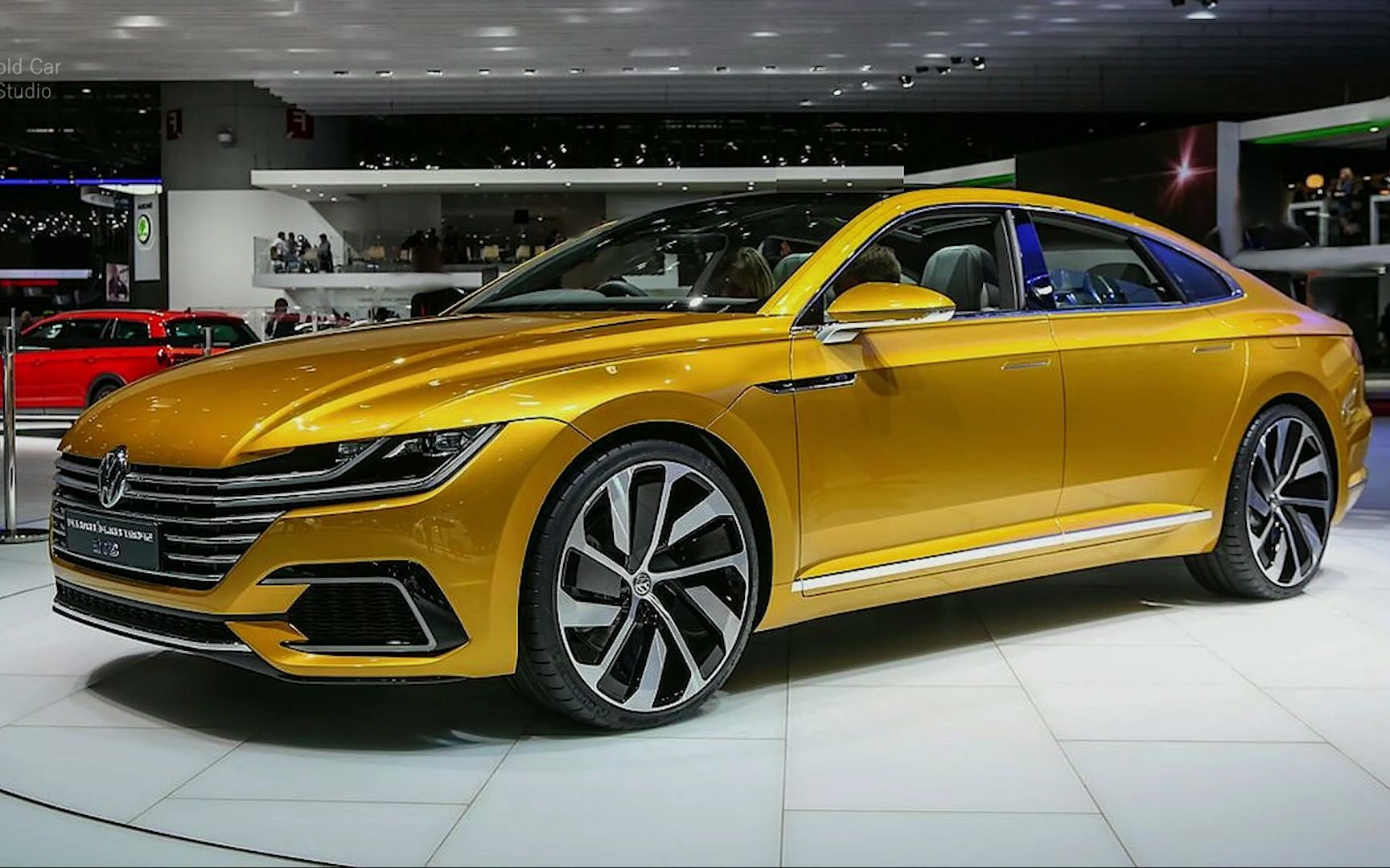 2023 大众 cc 运动型 coupe gte 细节展示 4k