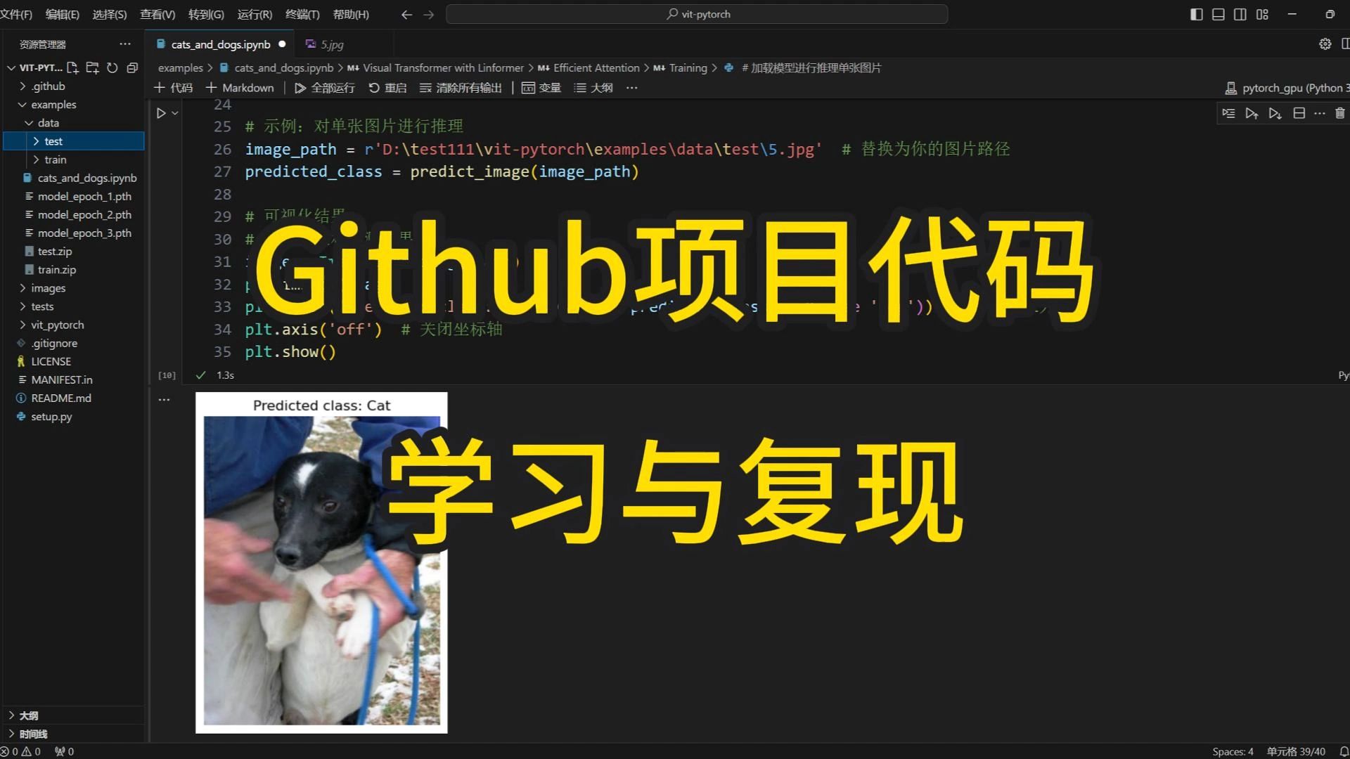 如何对Github项目进行复现,跑通项目后应该做哪些工作?哔哩哔哩bilibili