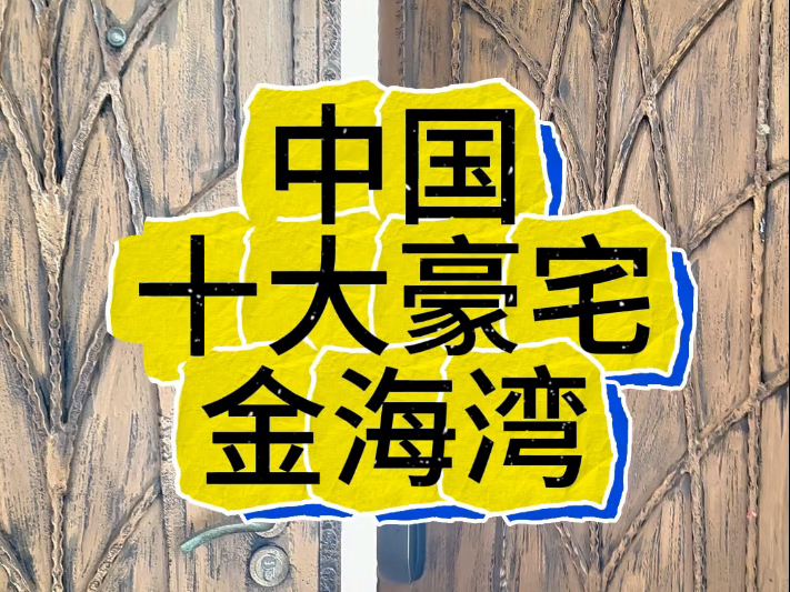 00后摄影师罢工了,我自己剪片了,快过年了,大家的心都回村里了#金海湾#中国十大豪宅#广州买房 #广州豪宅#大平层哔哩哔哩bilibili