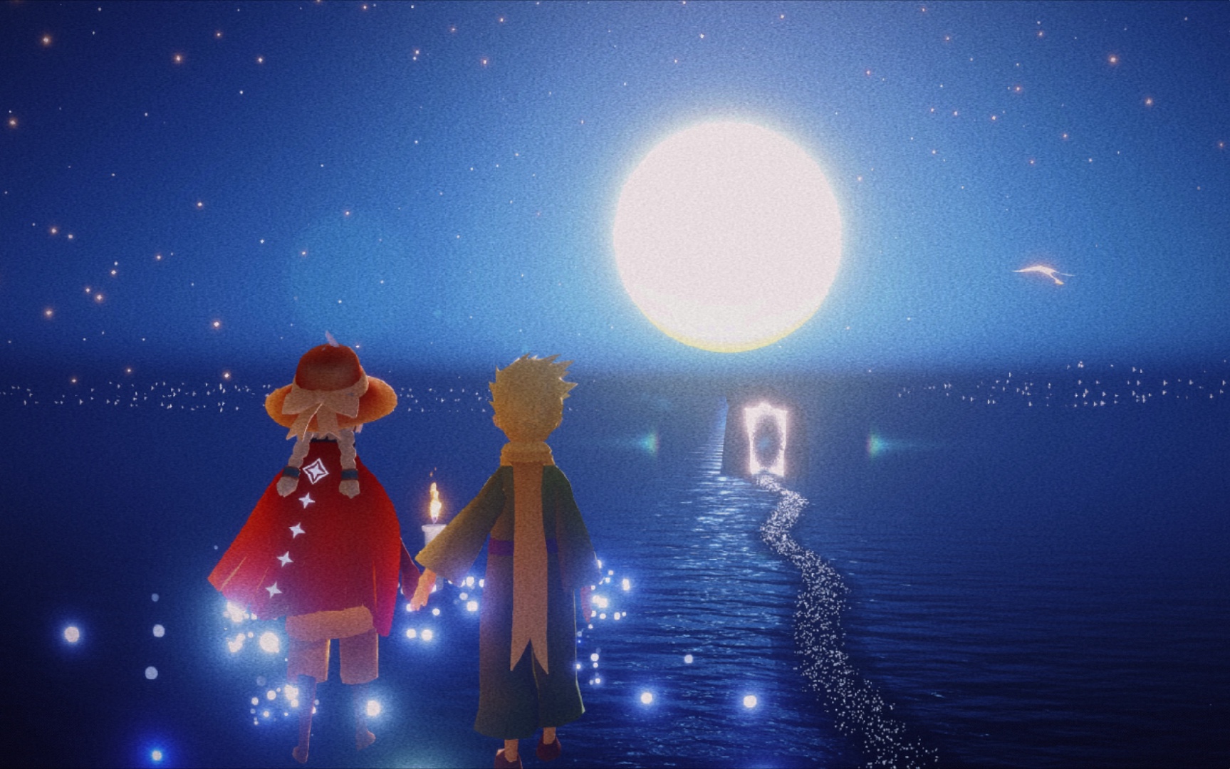 【光遇小王子季任务七——"再见"】 被红石雨砸自