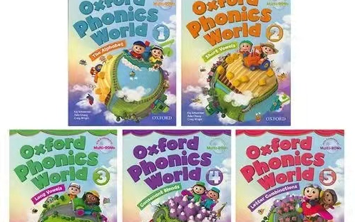 [图]【1-5册全+视频+音频+练习】Oxford Phonics World 牛津自然拼读世界