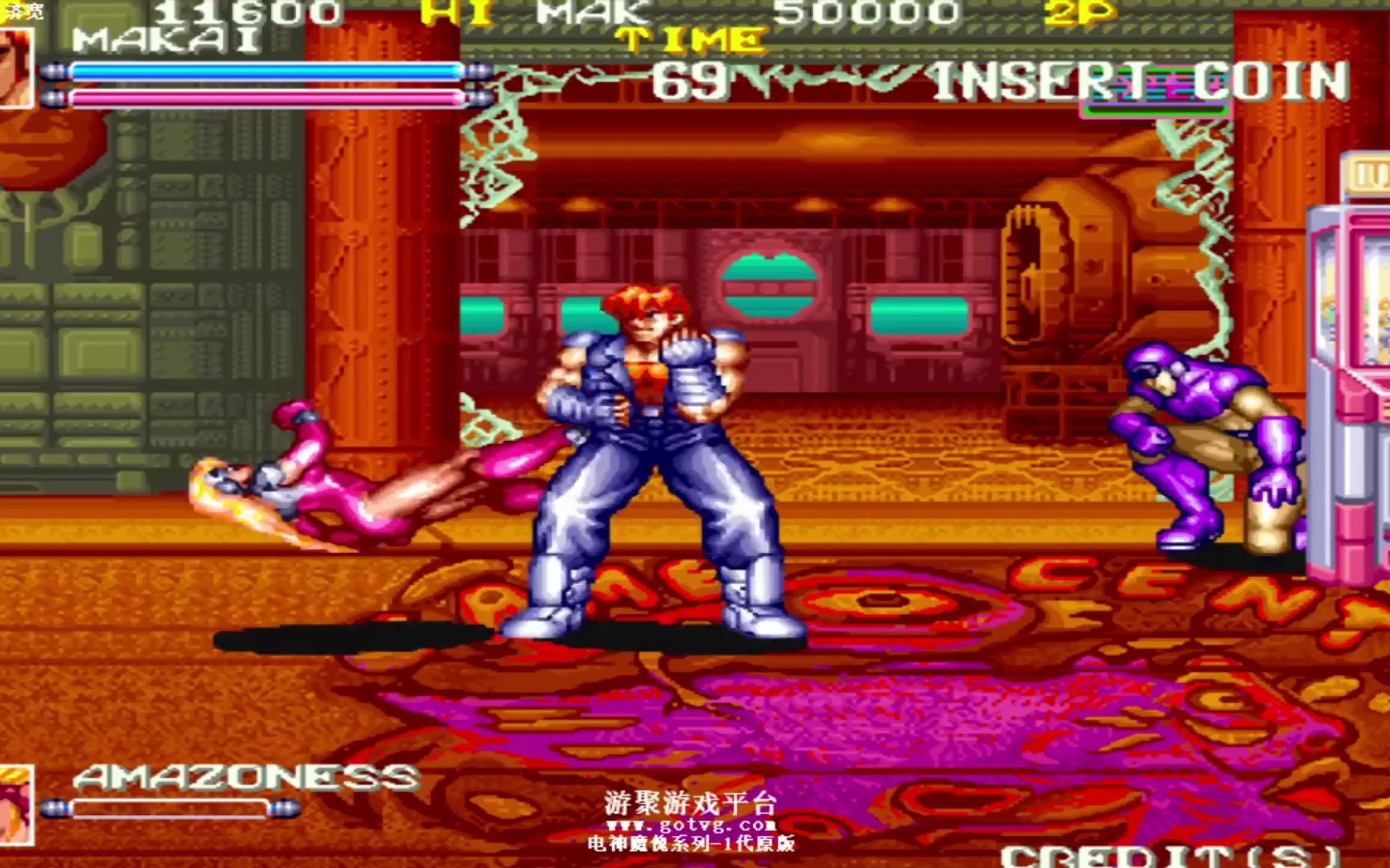 真正的6人街机版《电精1》电神魔傀男主一命速通