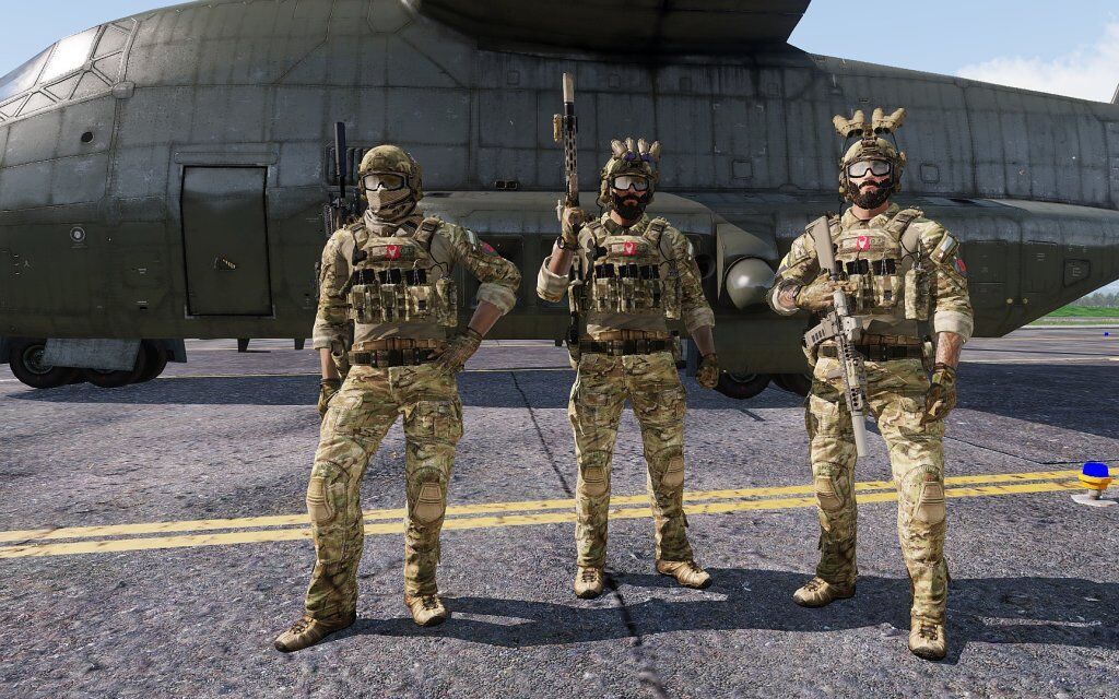 【arma3】devgru 5人小队室内cqb