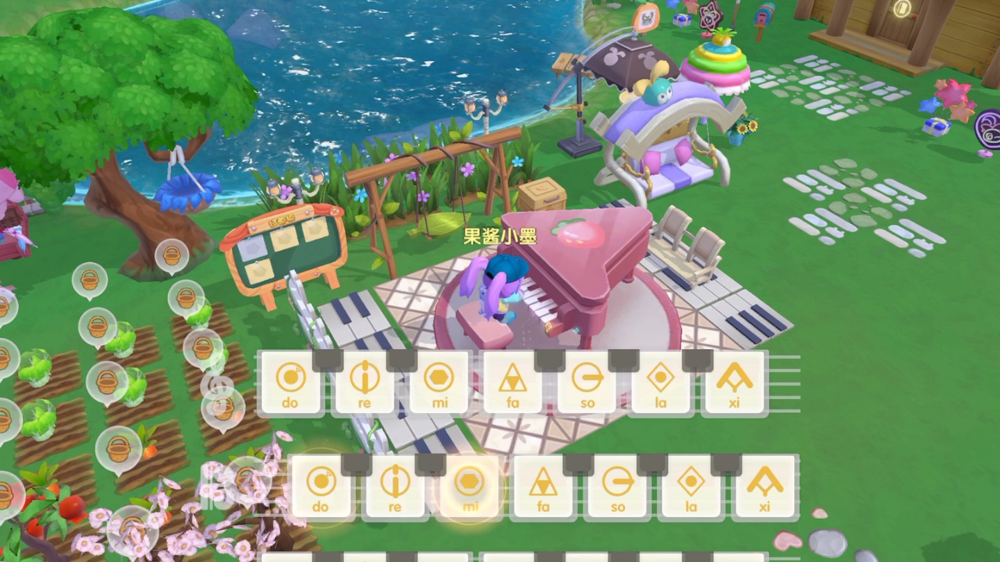 活动作品摩尔庄园弹钢琴蒲公英的约定