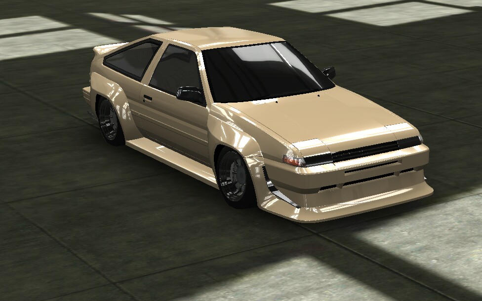 绝对赛车ae86宽体漂移