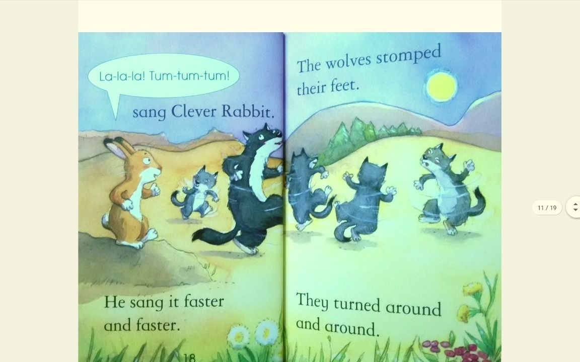 [图]Clever rabbit and the wolves 2021_03_05