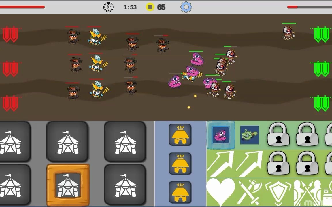 【unity求职作品】休闲小游戏军团攻坚