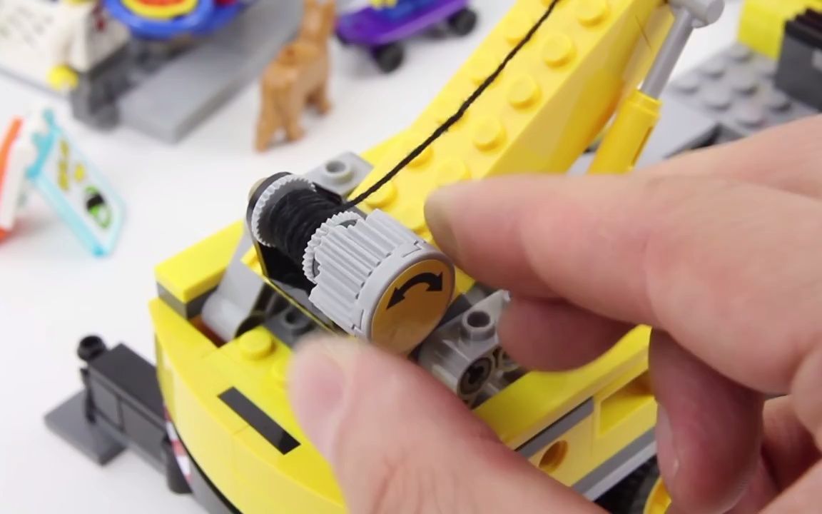 乐高城市工程车60026 town square_哔哩哔哩_bilibili