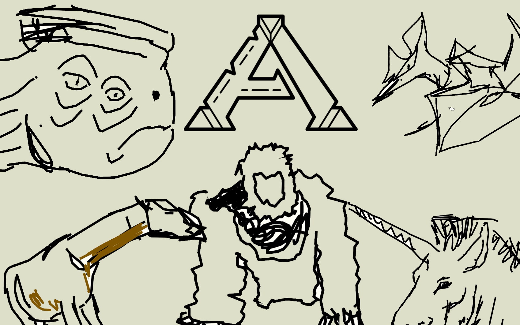 【你画我猜】方舟生存进化玩家高质量对局