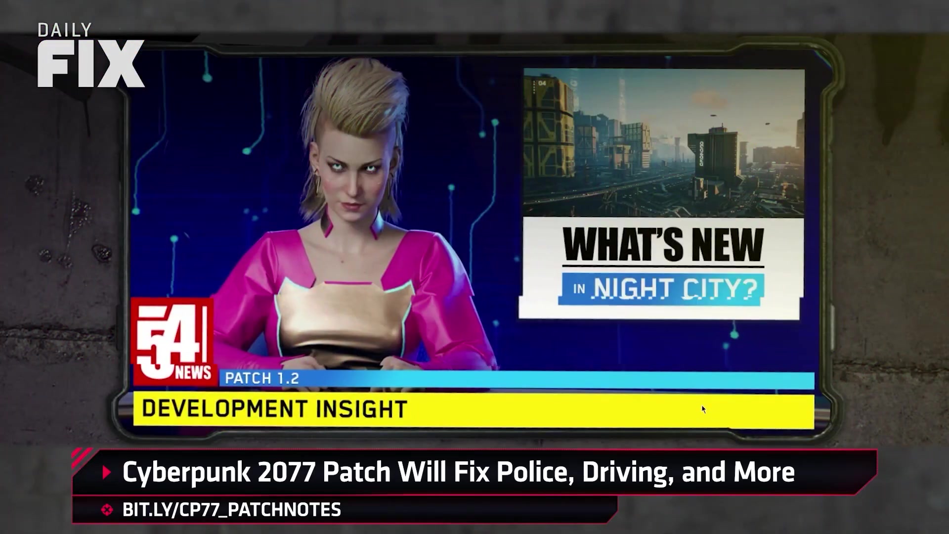 [图]Cyberpunk 2077's Next Patch Fixes One of Its Most Annoying Features - IGN Daily