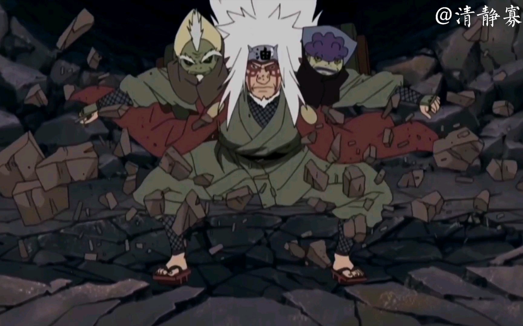 自来也vs六道佩恩(重修版)_哔哩哔哩_bilibili