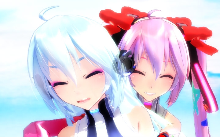 [图]【MMD】兩個好姊妹的alive