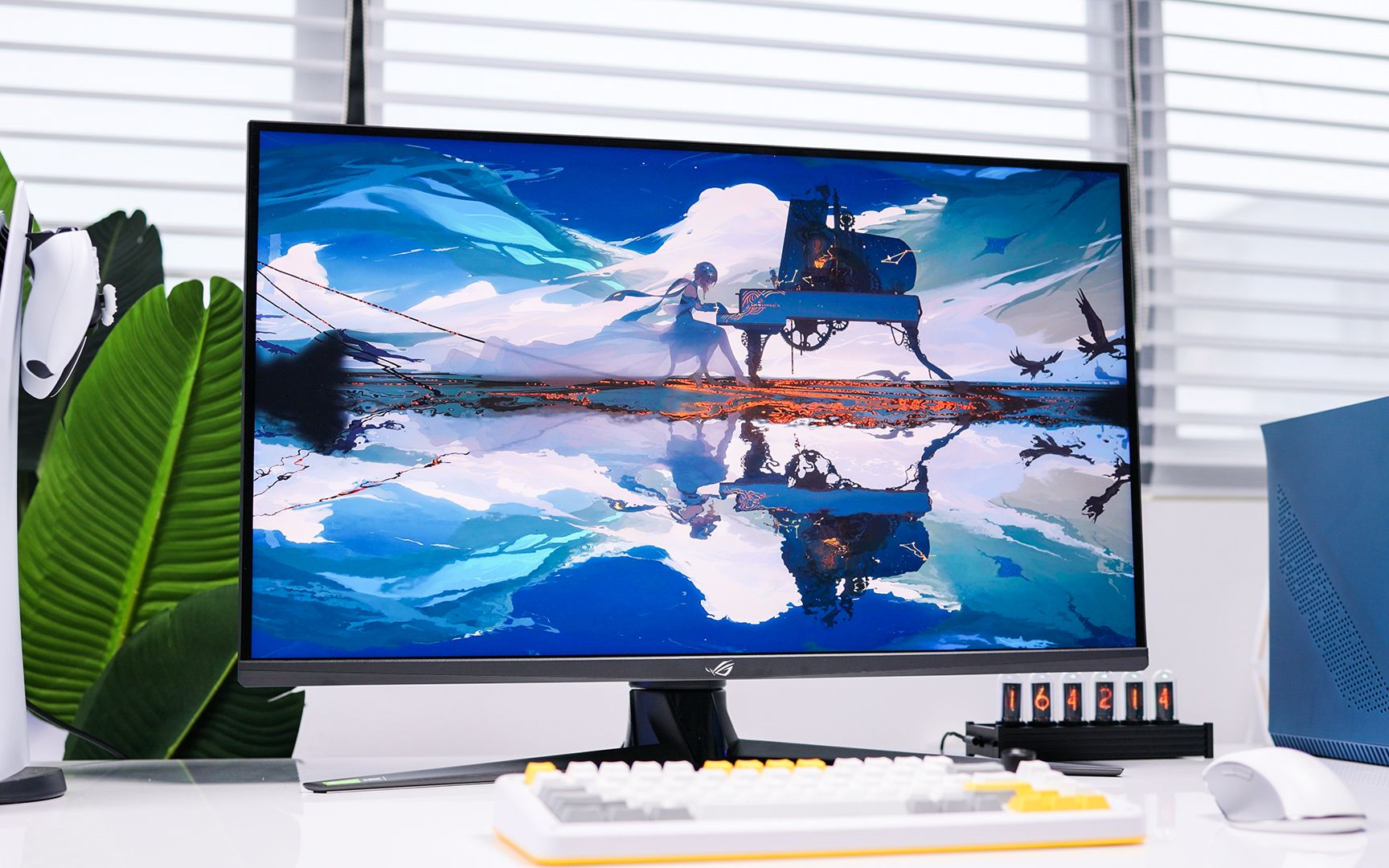 32寸4k144,原生10bit还带区域背光!华硕pg32uq显示器体验