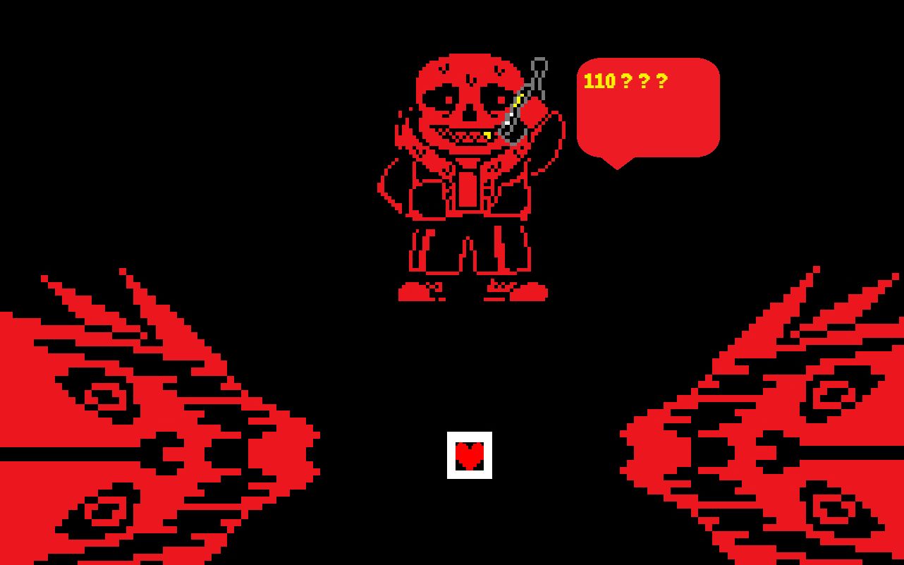 underfell和平线sans战雪镇