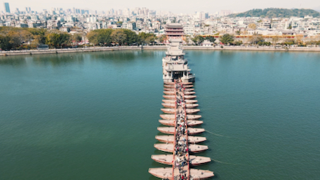 梁桥77拱桥77浮桥=广济桥