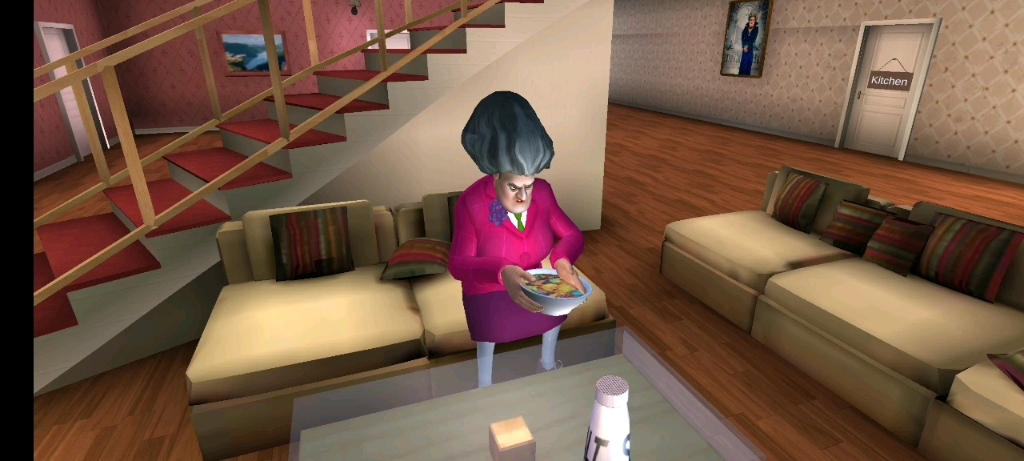 恐怖老师3d试玩,找道具逃出