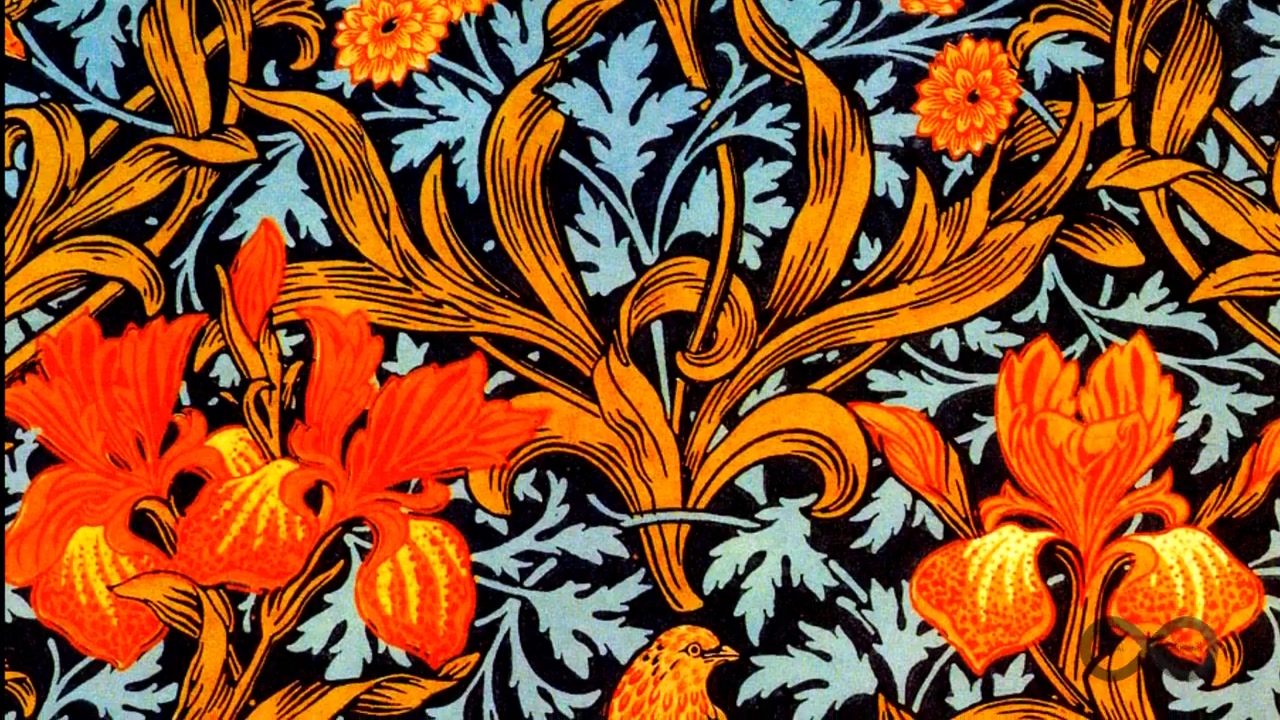 William Morris  新艺术主义(Art Nouveau)前传,英国工艺美术运动哔哩哔哩bilibili