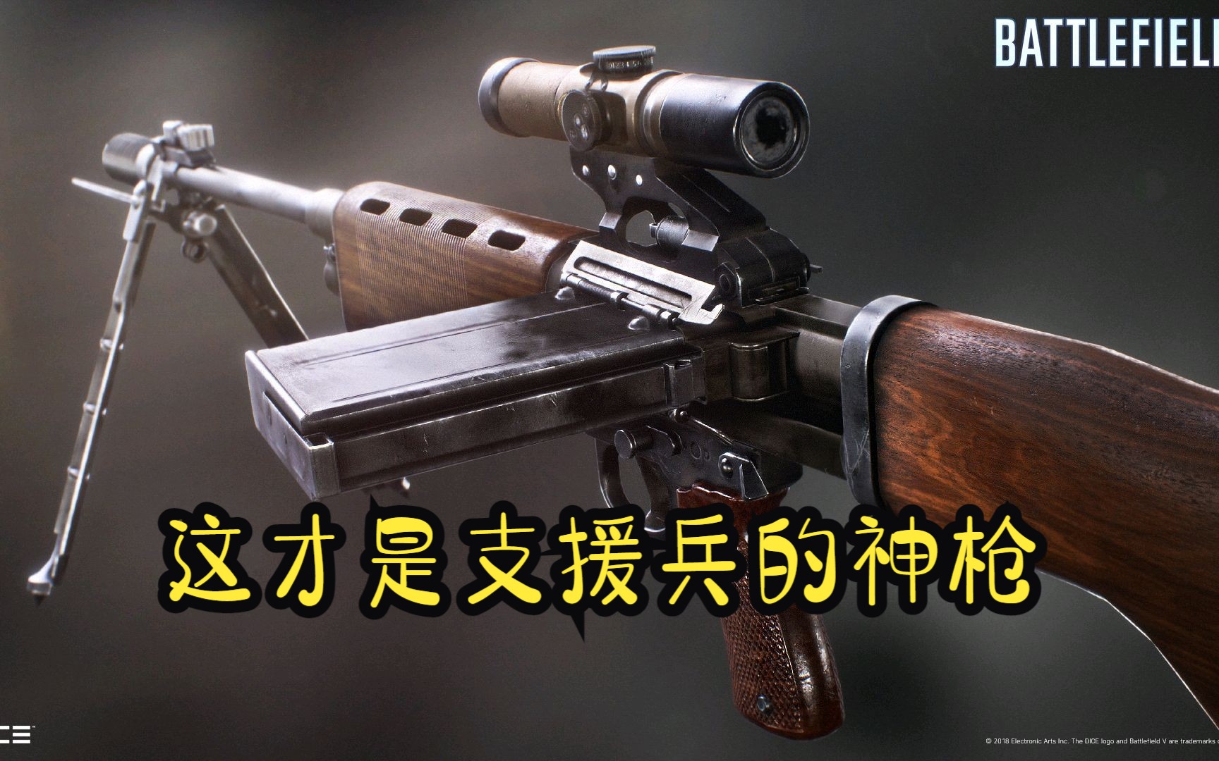 【战地5】二战硫磺岛战役中fg42伞兵轻机枪的真实纪录片镜头