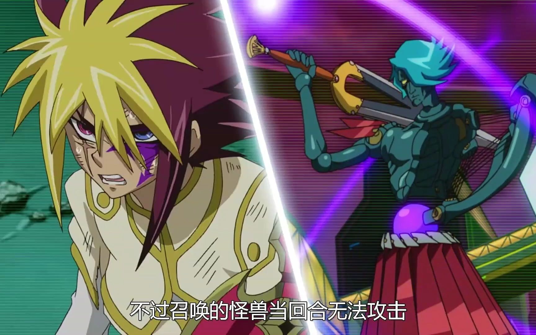 1 游戏王zexal200:七皇集体印卡,四爷迎来高攻时刻,对决七皇纳修